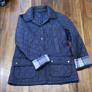 Barbour Beadnell Quilted Jacket. Size 8.